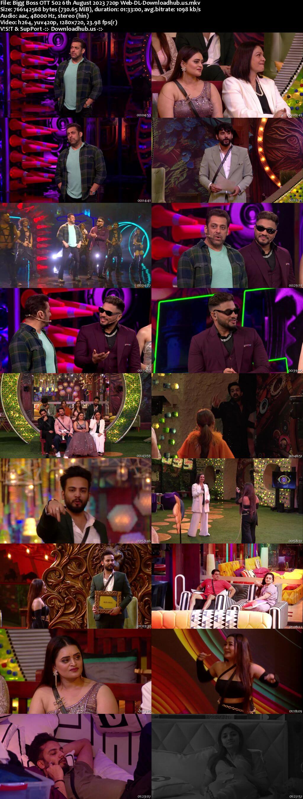 Bigg Boss OTT S02 6 August 2023 Episode 51 Web-DL 720p 480p