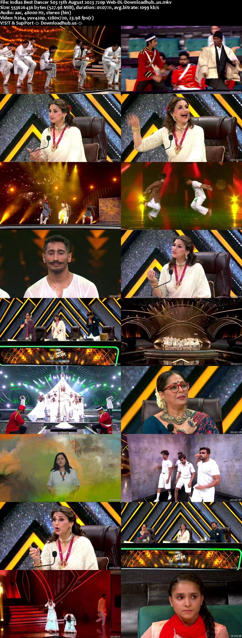 Indias Best Dancer S03 13 August 2023 Episode 38 Web-DL 720p 480p