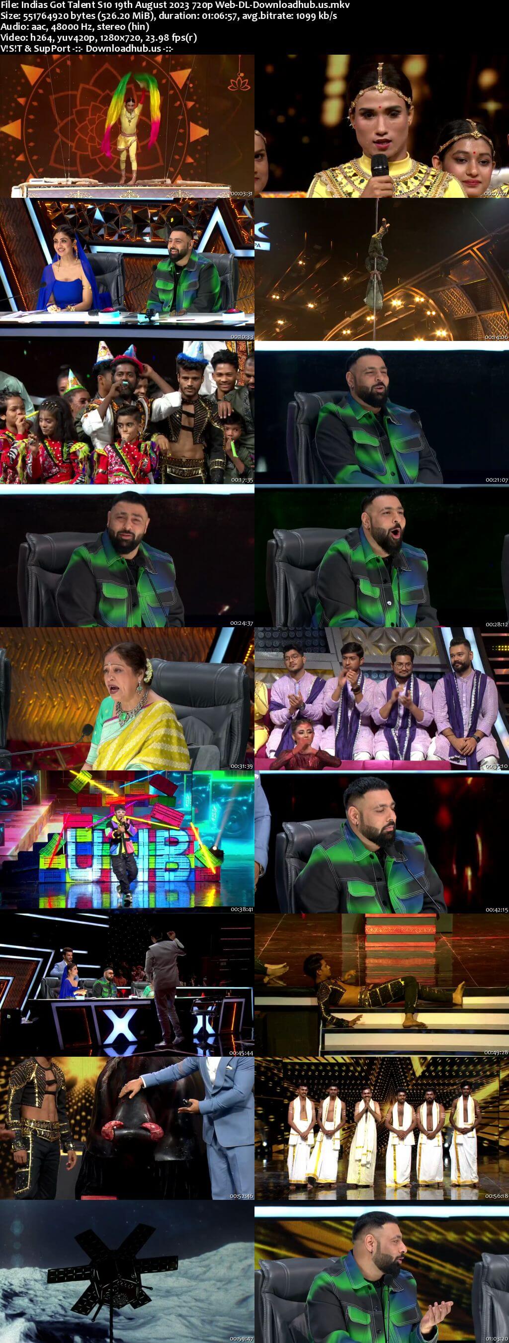 Indias Got Talent S10 19 August 2023 Episode 07 Web-DL 720p 480p