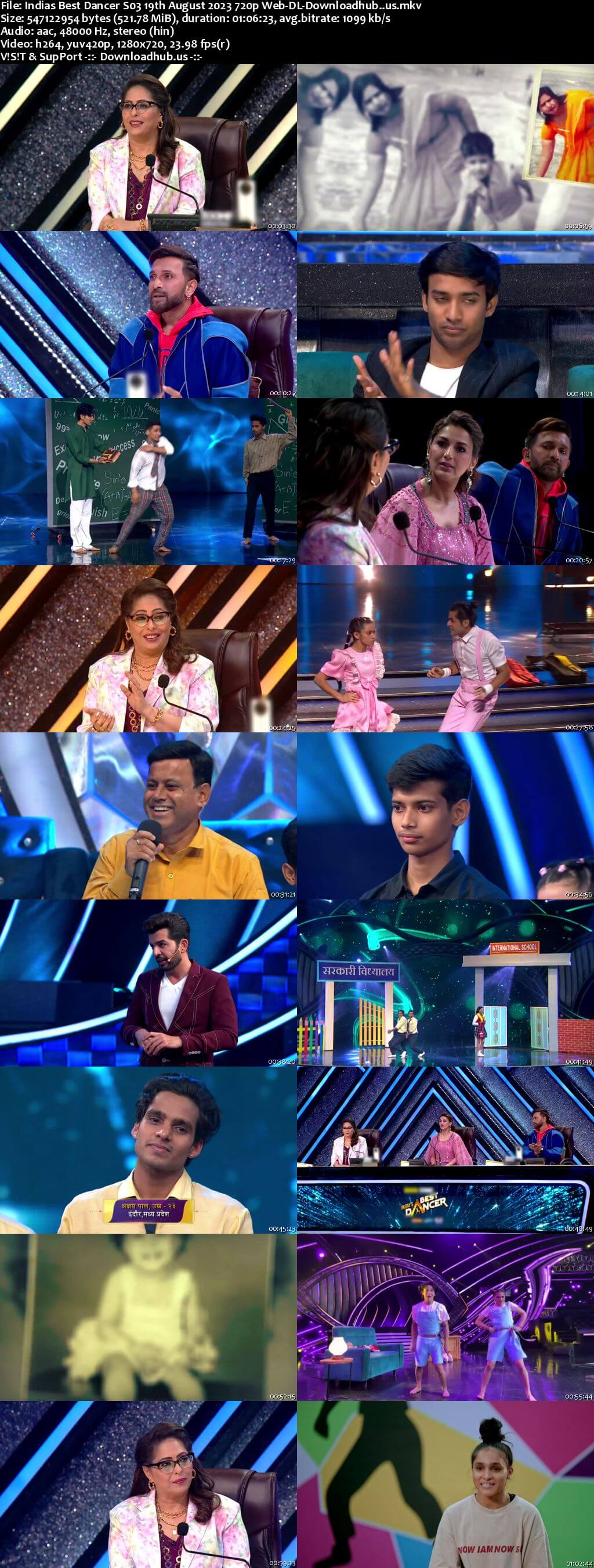 Indias Best Dancer S03 19 August 2023 Episode 39 Web-DL 720p 480p