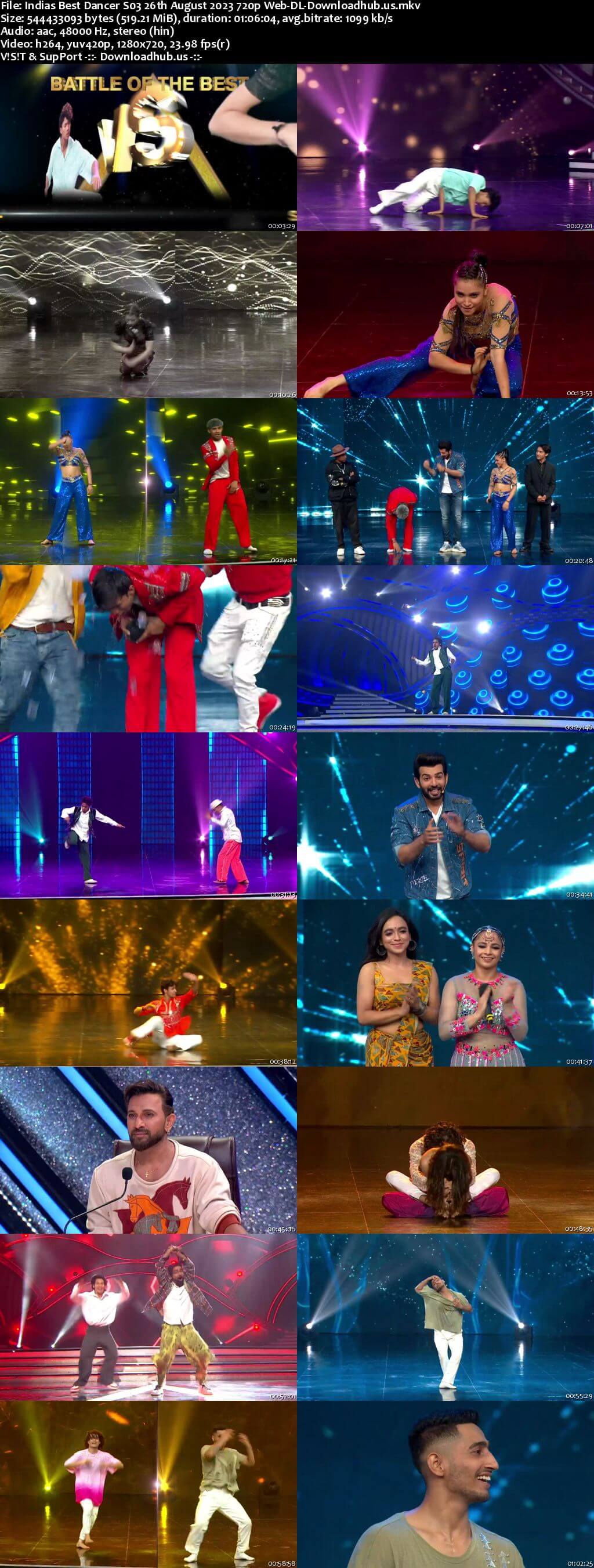 Indias Best Dancer S03 26 August 2023 Episode 41 Web-DL 720p 480p