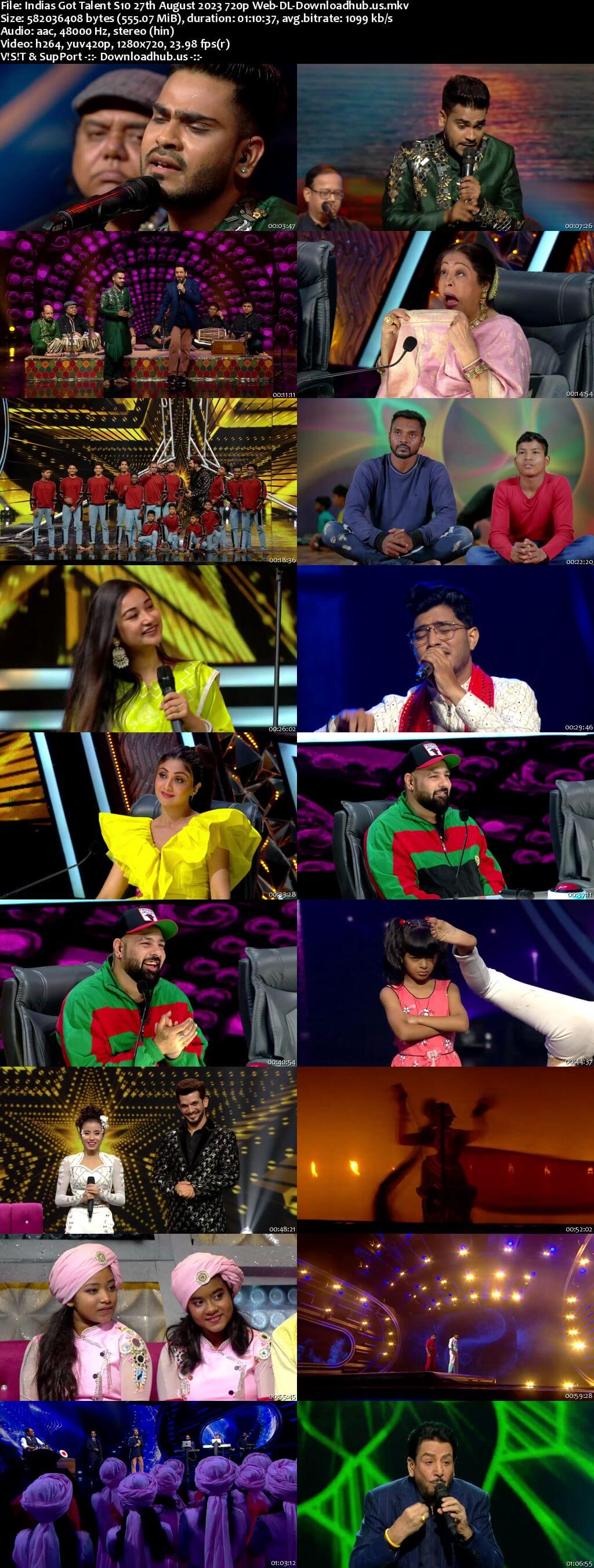 Indias Got Talent S10 27 August 2023 Episode 10 Web-DL 720p 480p