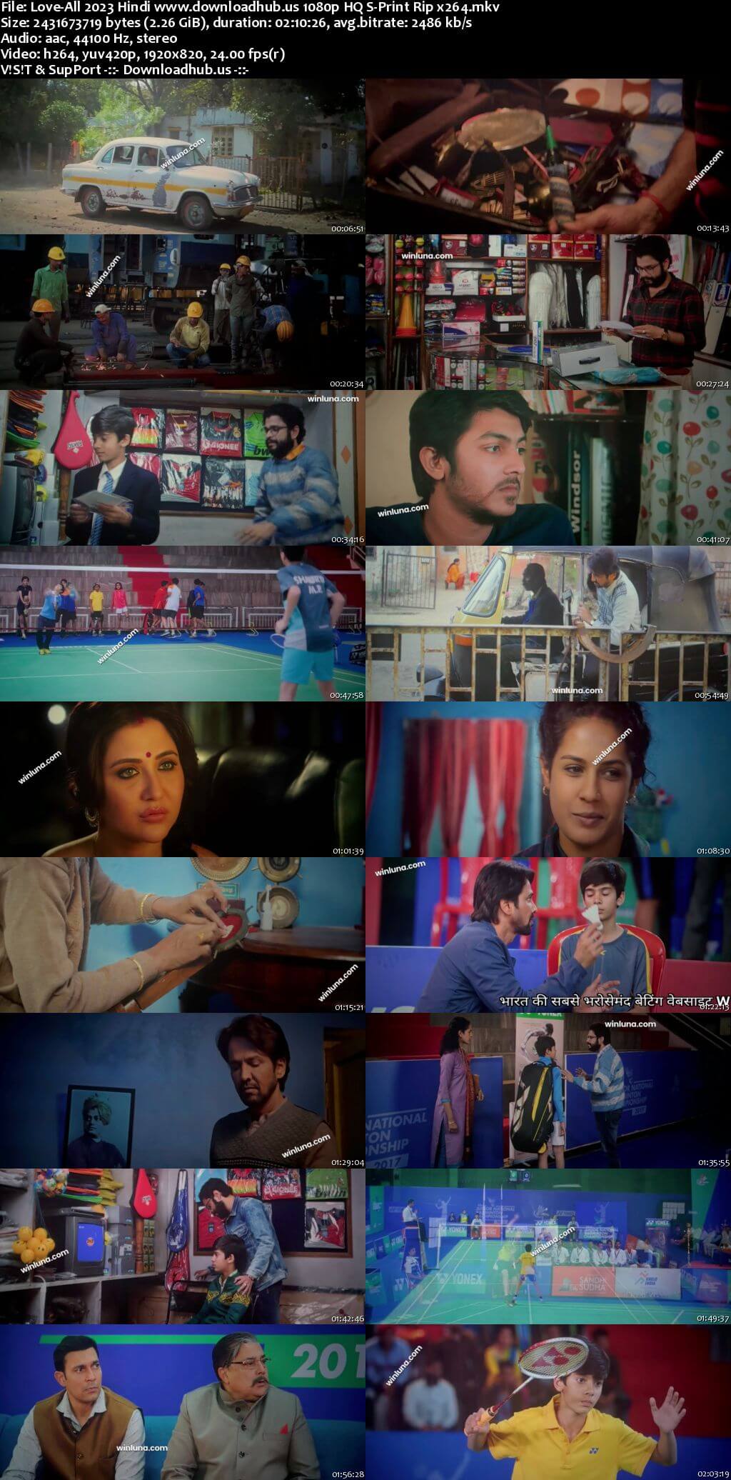Love-All 2023 Hindi Movie 1080p 720p 480p HQ S-Print Rip x264