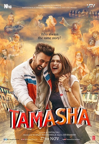 Tamasha 2015 Full Hindi Movie 720p 480p HDRip Download
