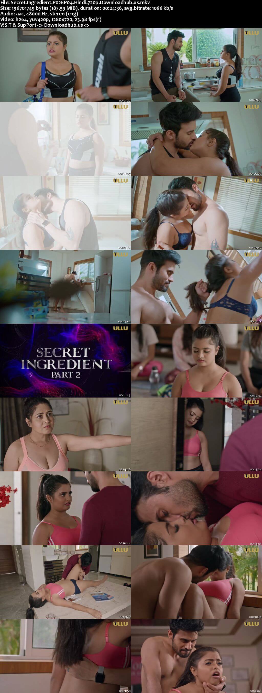 Secret Ingredient 2023 Hindi Part 02 ULLU WEB Series 720p HDRip x264