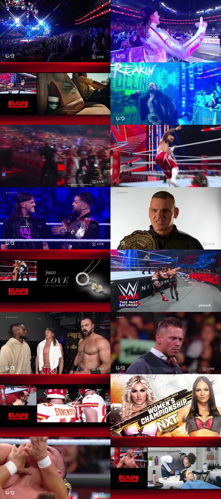 WWE Monday Night Raw 4th September 2023 720p 500MB WEBRip 480p