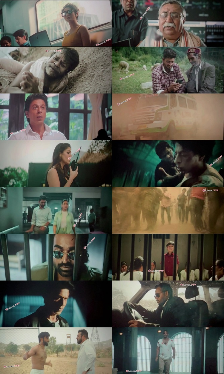 Jawan 2023 Hindi Movie 1080p 720p 480p Pre-DVDRip x264