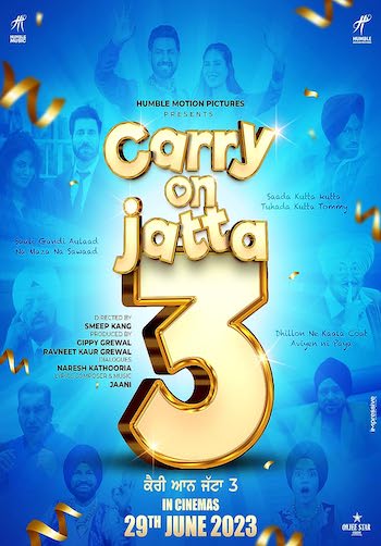 Carry On Jatta 3 (2023) Punjabi Full Movie Download
