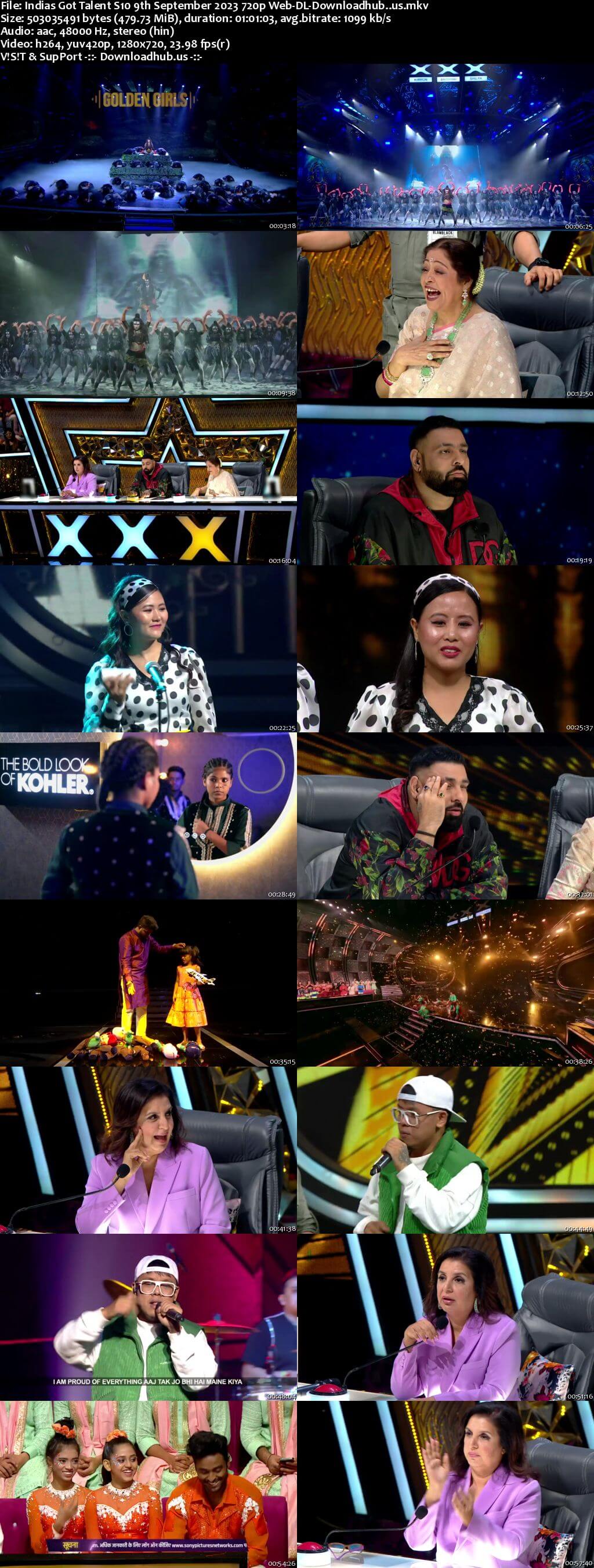 Indias Got Talent S10 9 September 2023 Episode 13 Web-DL 720p 480p