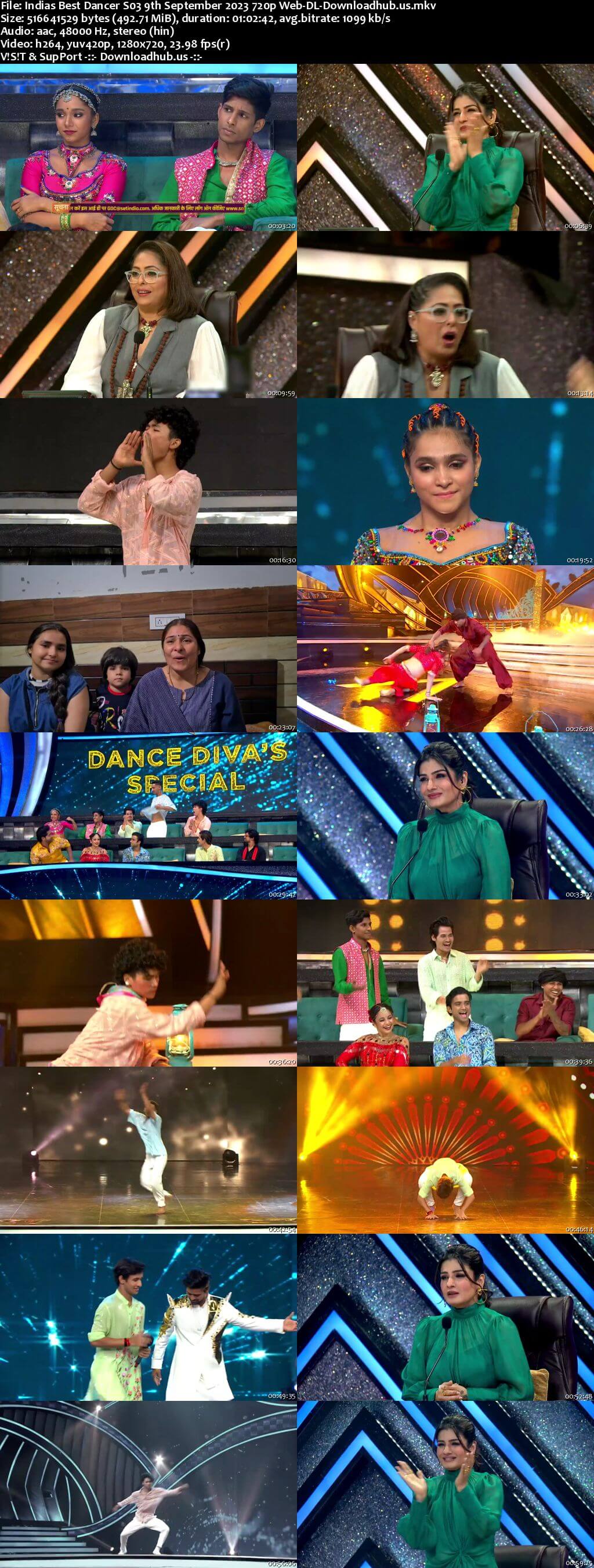 Indias Best Dancer S03 9 September 2023 Episode 45 Web-DL 720p 480p