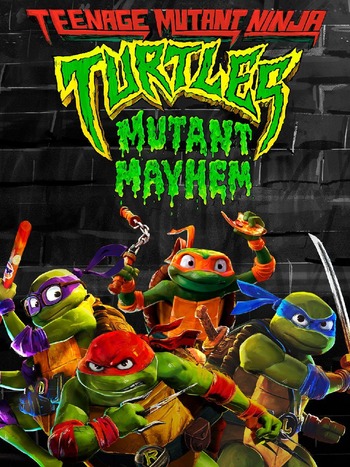 Teenage Mutant Ninja Turtles Mutant Mayhem 2023 Hindi ORG Dual Audio Movie DD5.1 1080p 720p 480p Web-DL ESubs x264 HEVC