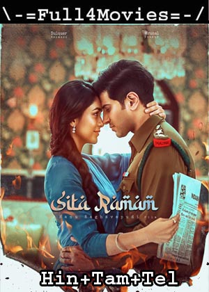 Sita Ramam (2022) 1080p | 720p | 480p WEB-HDRip [Hindi ORG (Clean) + Tamil + Telugu]