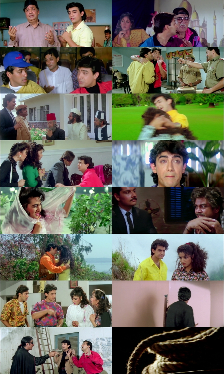 Andaz Apna Apna 1994 Hindi Movie DD2.0 1080p 720p 480p HDRip ESubs x264 HEVC