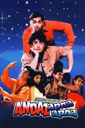 Andaz Apna Apna 1994 Hindi Movie DD2.0 1080p 720p 480p HDRip ESubs x264