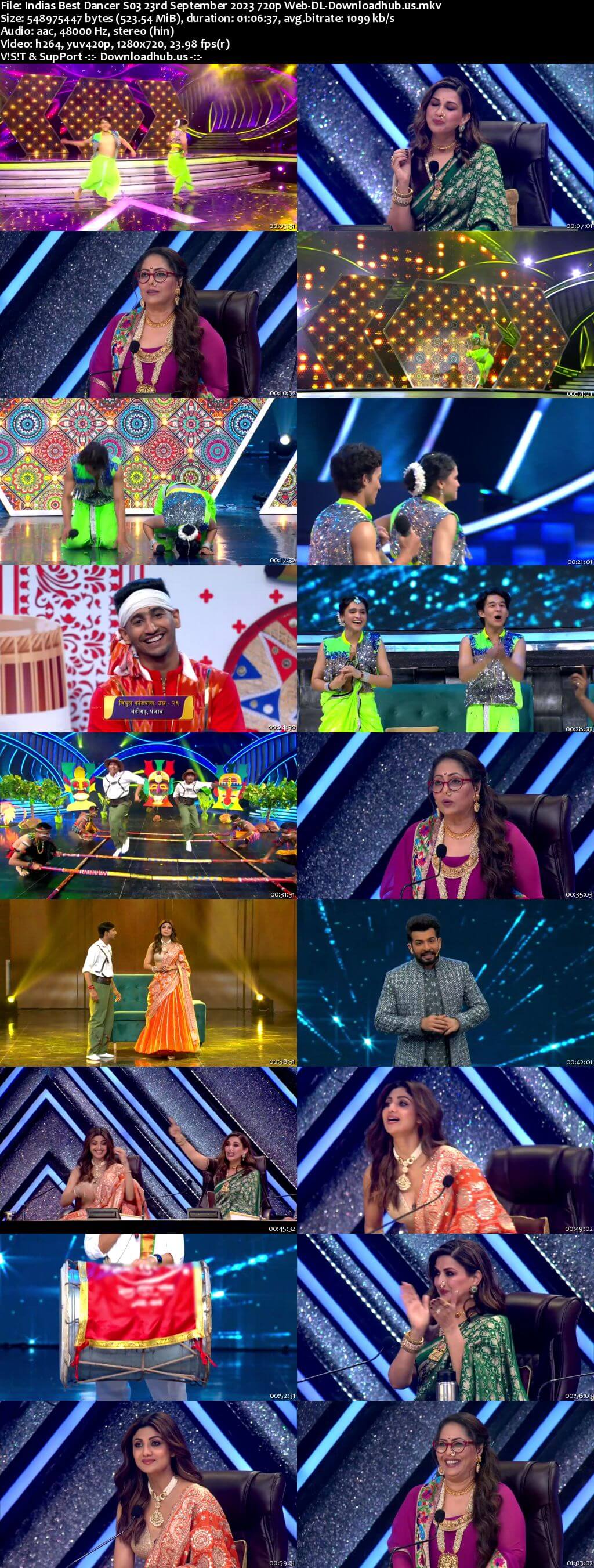 Indias Best Dancer S03 23 September 2023 Episode 49 Web-DL 720p 480p