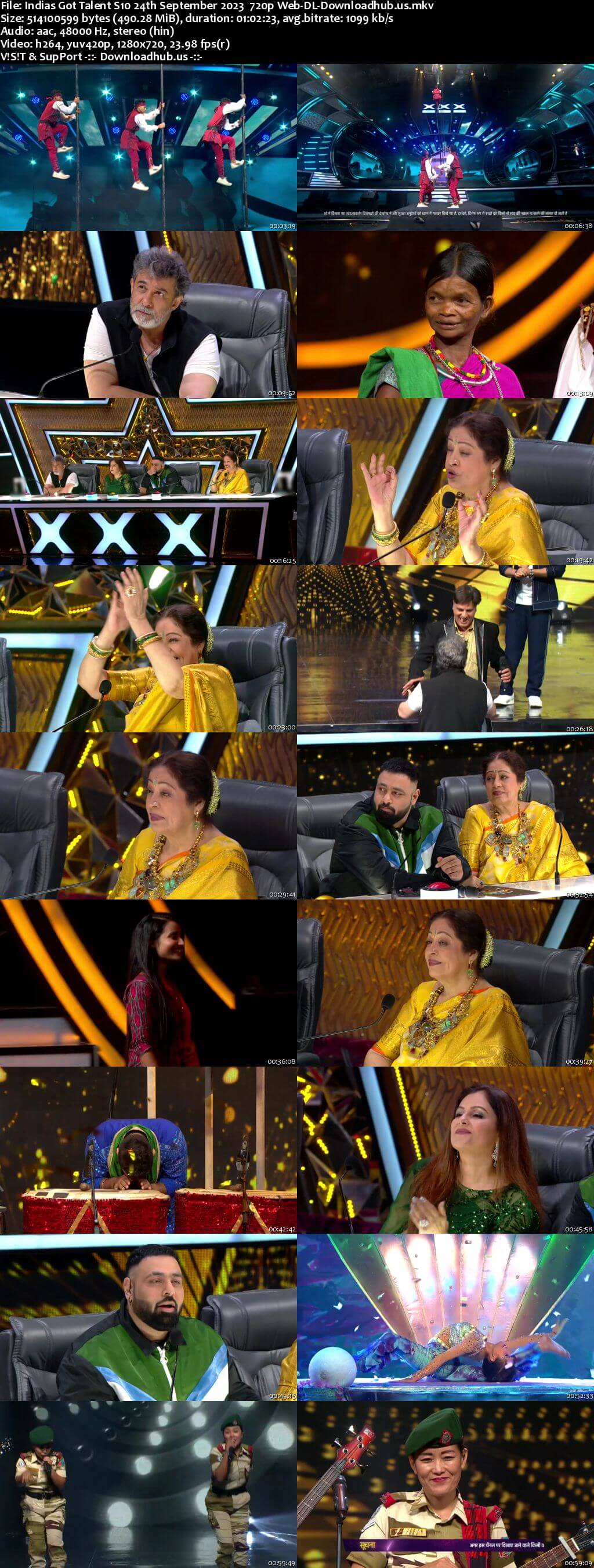 Indias Got Talent S10 24 September 2023 Episode 18 Web-DL 720p 480p