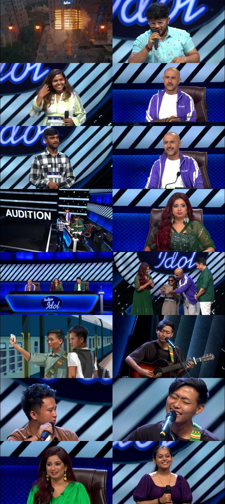 Indian Idol S14 7th October 2023 Episode 01 Web-DL 720p 480p