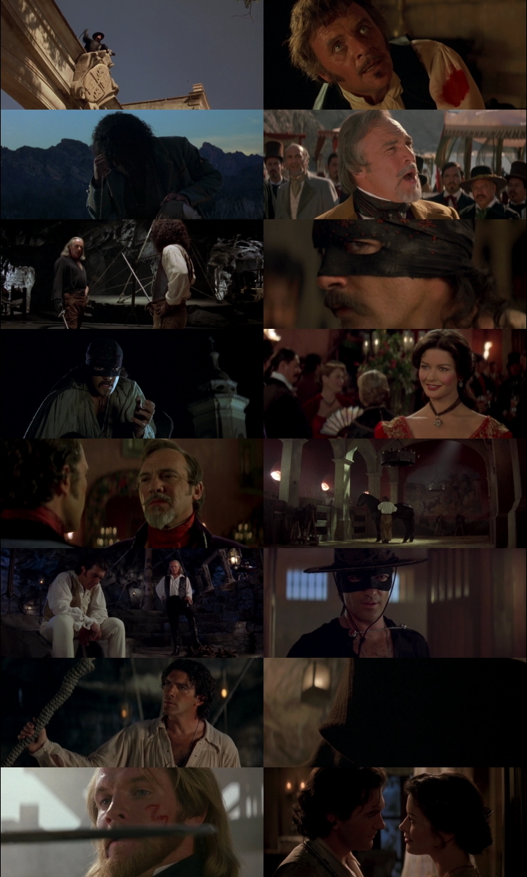 The Mask of Zorro 2005 Hindi ORG Dual Audio Movie DD2.0 1080p 720p 480p BluRay ESubs x264 HEVC