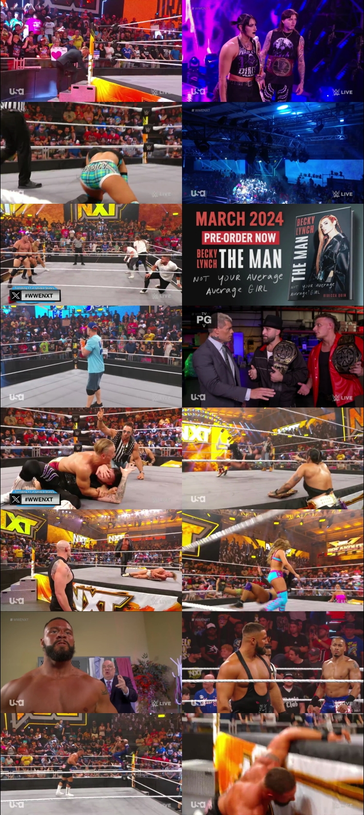 WWE NXT 10th October 2023 720p 350MB WEBRip 480p