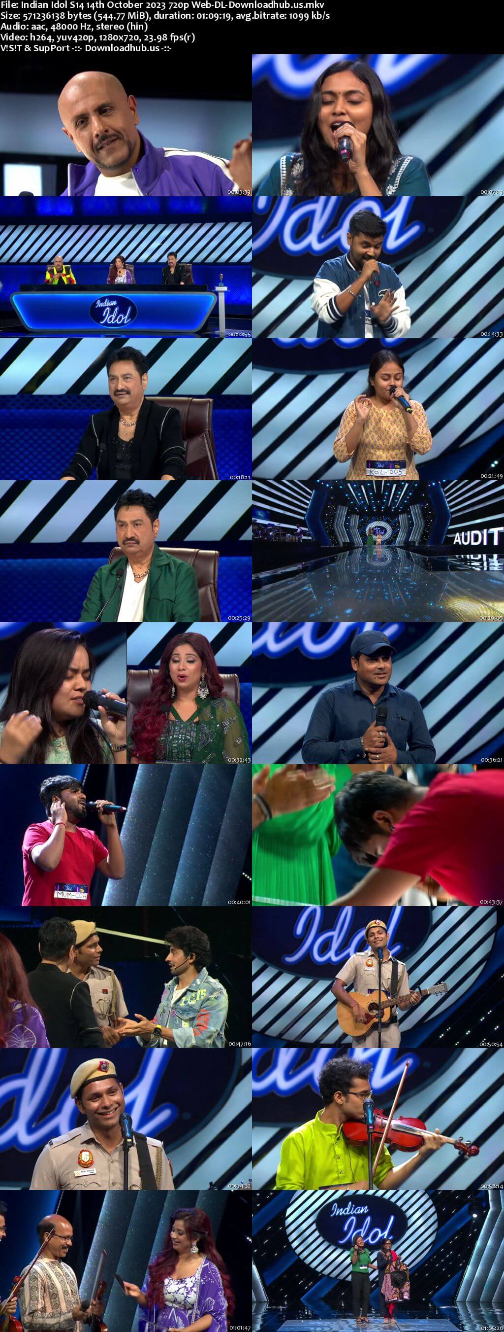 Indian Idol S14 14 October 2023 Episode 03 Web-DL 720p 480p