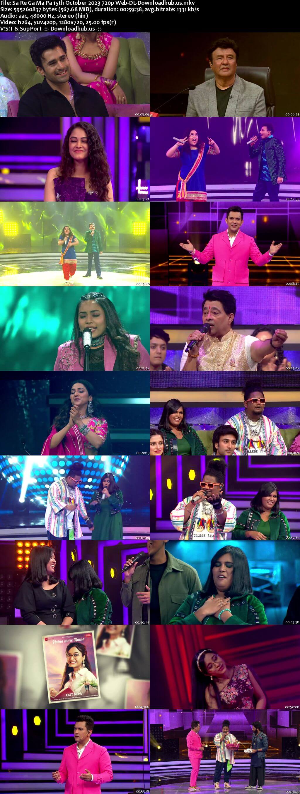 Sa Re Ga Ma Pa 15 October 2023 Episode 16 Web-DL 720p 480p