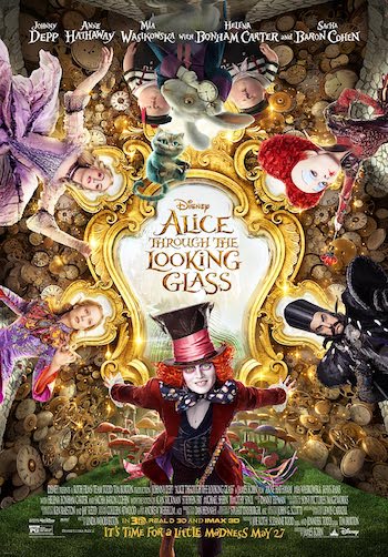 Alice Through The Looking Glass 2016 Dual Audio Hindi Full Movie Download