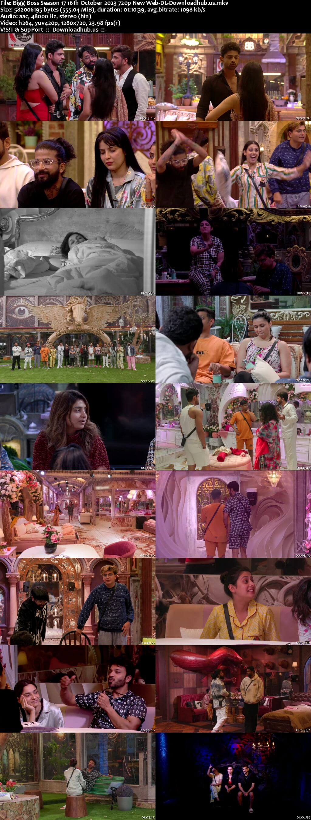 Bigg Boss Season 17 16 October 2023 Episode 02 Web-DL 1080p 720p 480p