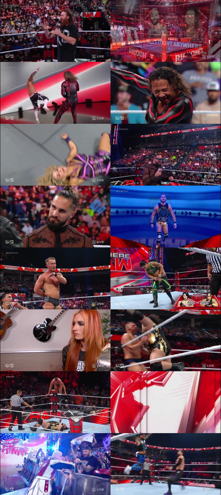 WWE Monday Night Raw 16th October 2023 720p 500MB WEBRip 480p