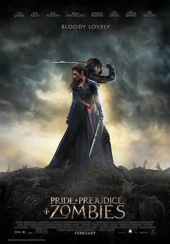 Pride and Prejudice and Zombies 2016 Dual Audio Hindi Full Movie Download