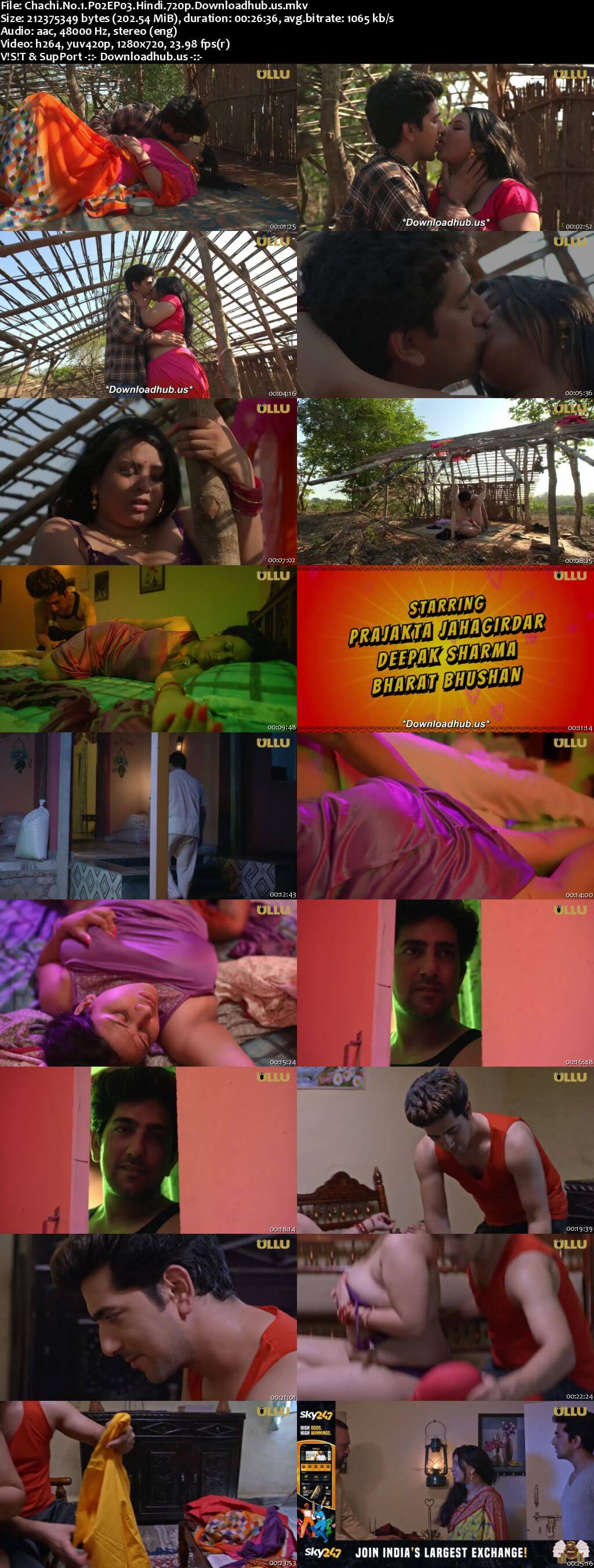 Chachi No.1 2023 Hindi Part 02 ULLU WEB Series 720p HDRip x264