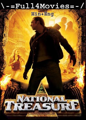 National Treasure (2004) 1080p | 720p | 480p BluRay [Hindi (DD2.0) + English]