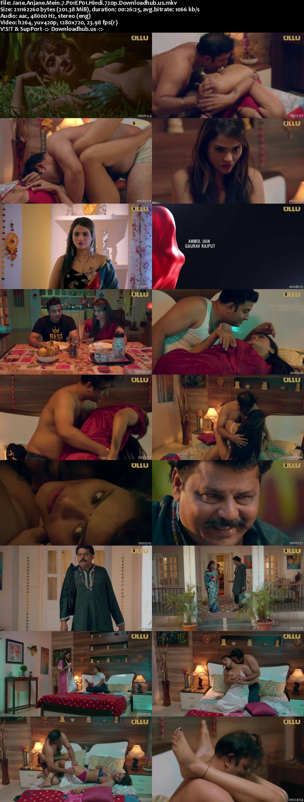 Charmsukh (Jane Anjane Mein 7) 2023 Hindi Part 01 ULLU WEB Series 720p HDRip x264