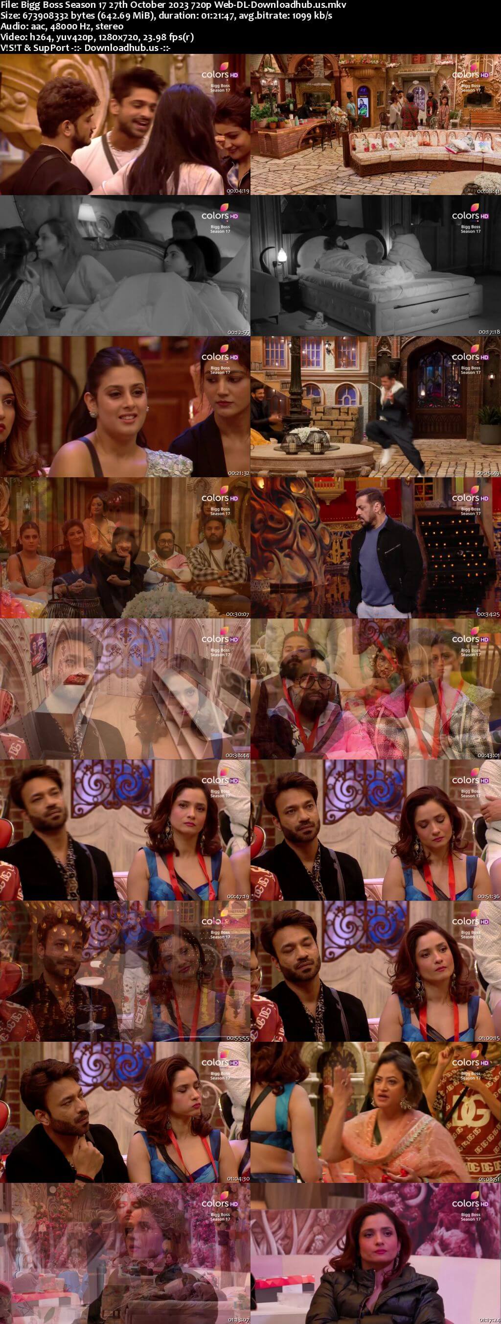 Bigg Boss Season 17 27 October 2023 Episode 13 Web-DL 1080p 720p 480p