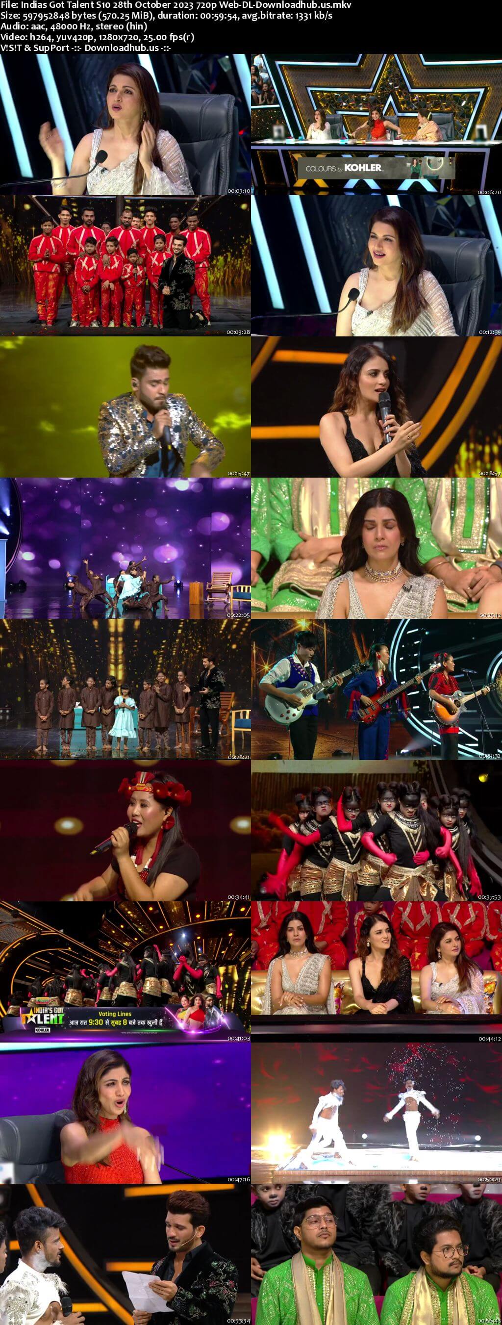 Indias Got Talent S10 28 October 2023 Episode 27 Web-DL 720p 480p