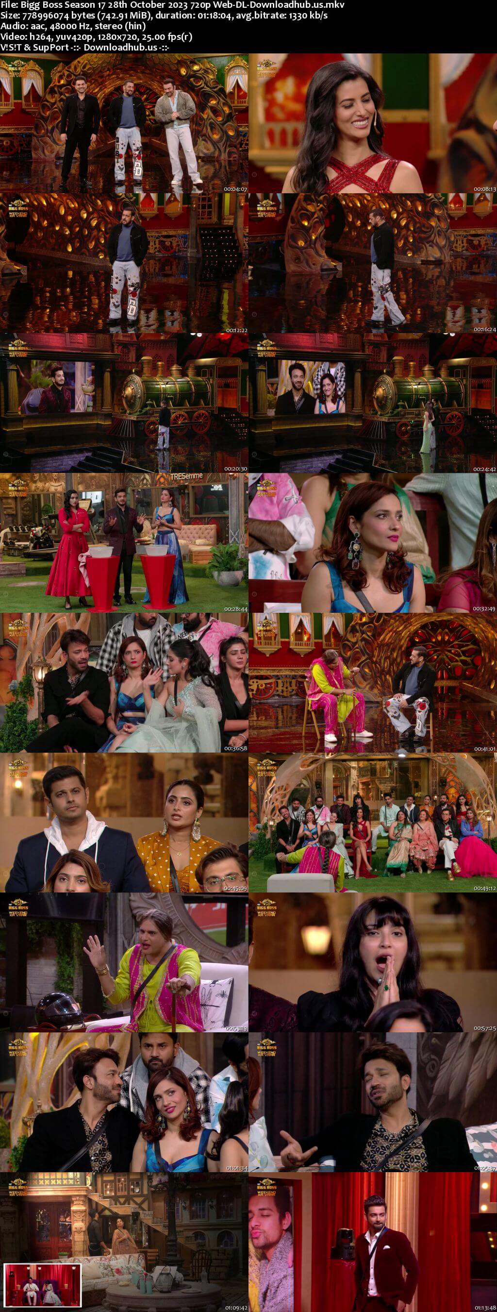 Bigg Boss Season 17 28 October 2023 Episode 14 Web-DL 1080p 720p 480p