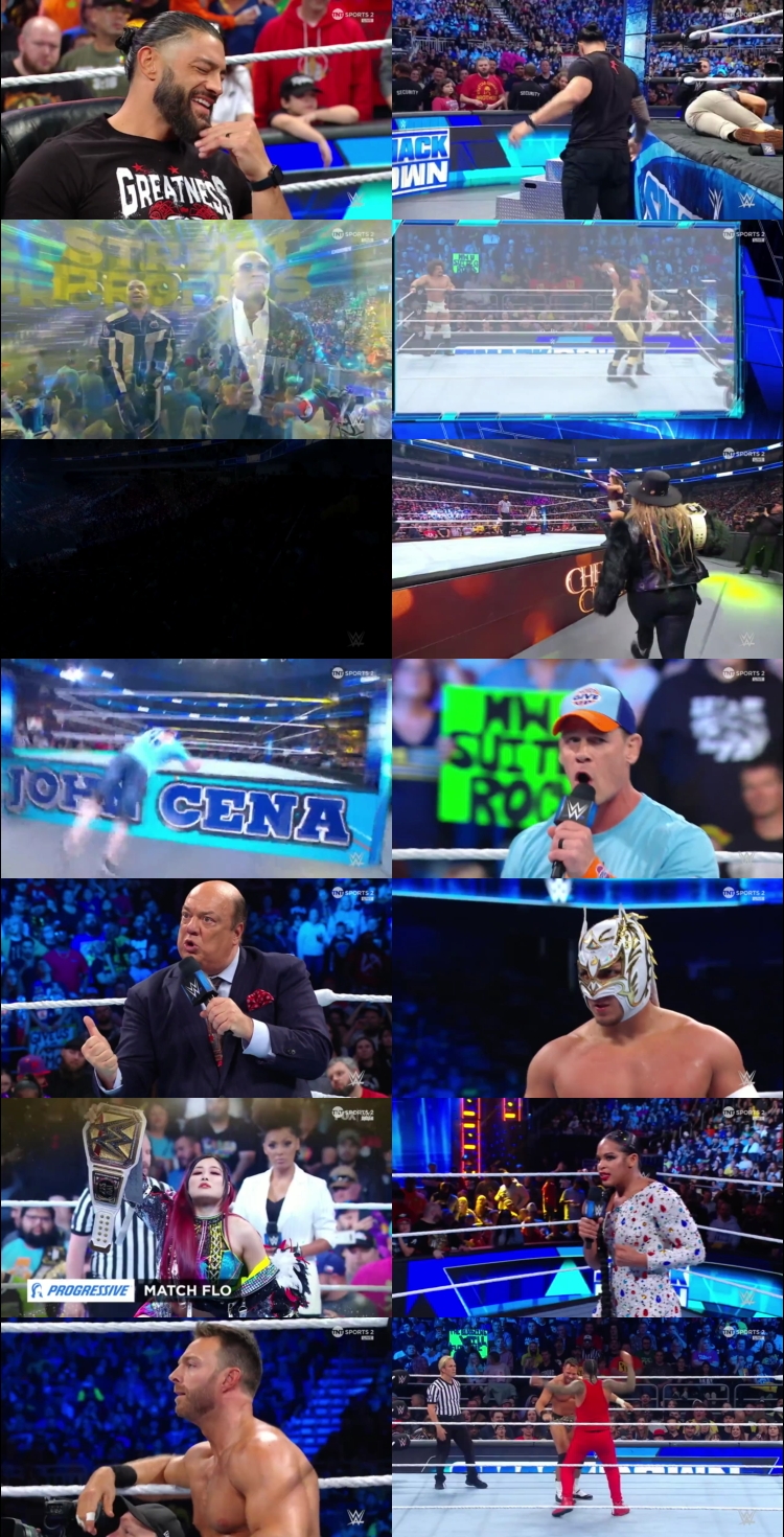 WWE Friday Night Smackdown 28th October 2023 720p 350MB WEBRip 480p