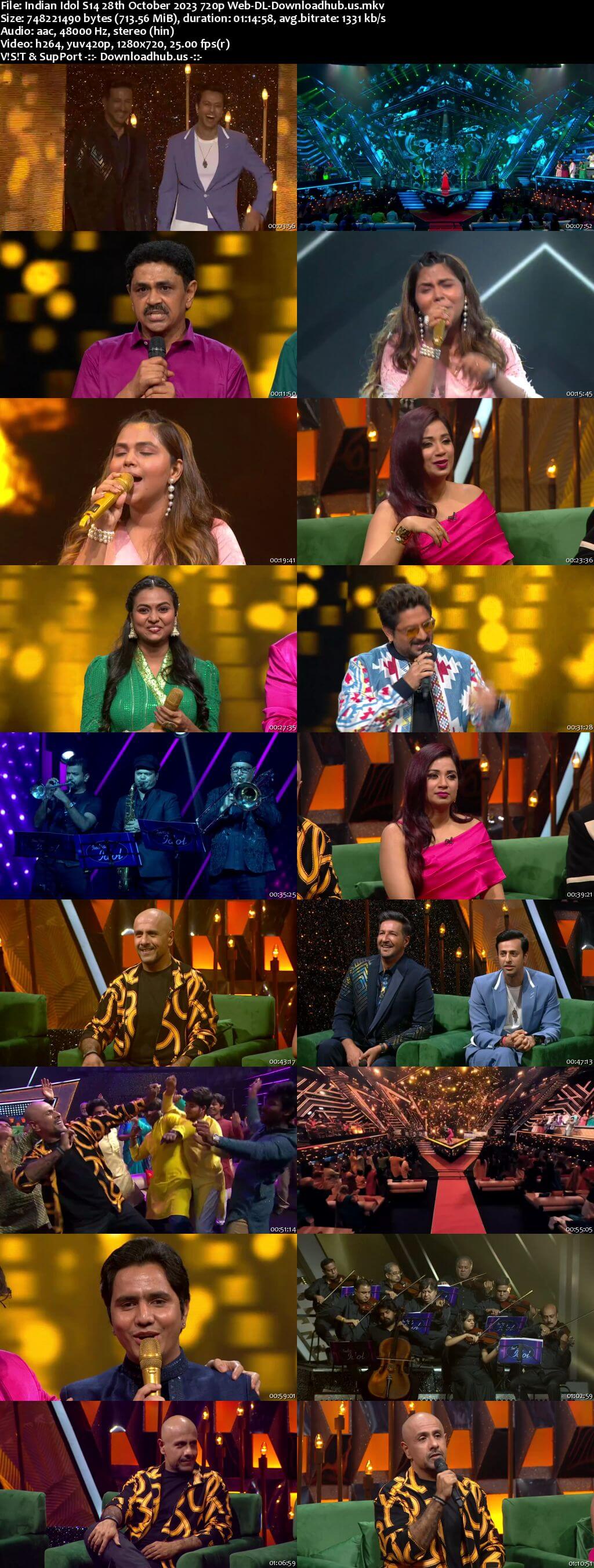 Indian Idol S14 28 October 2023 Episode 07 Web-DL 720p 480p