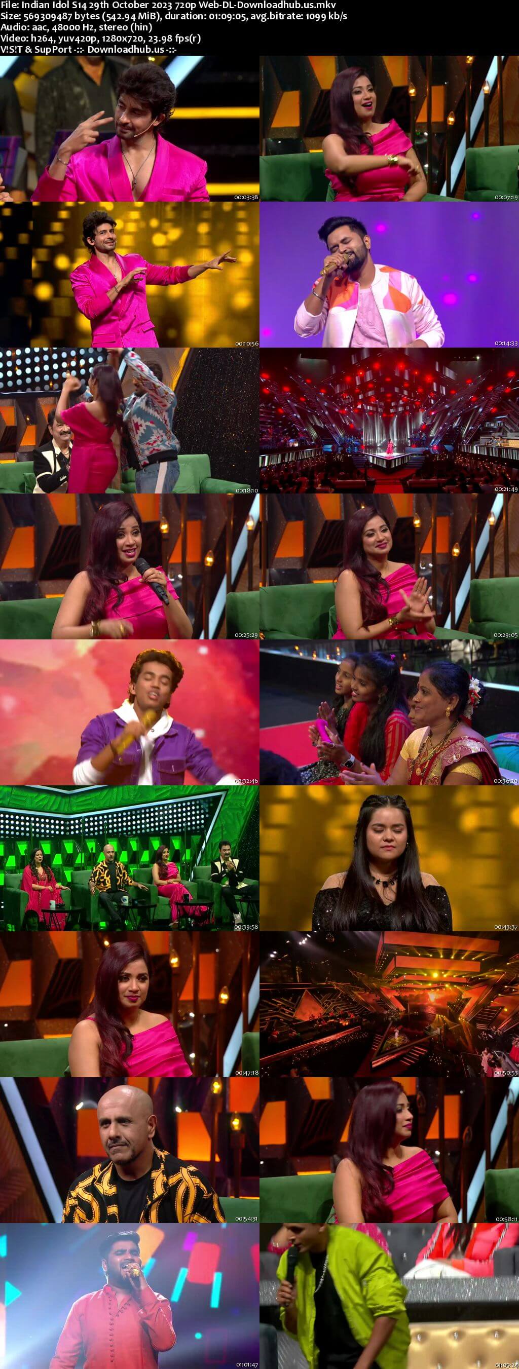 Indian Idol S14 29 October 2023 Episode 08 Web-DL 720p 480p