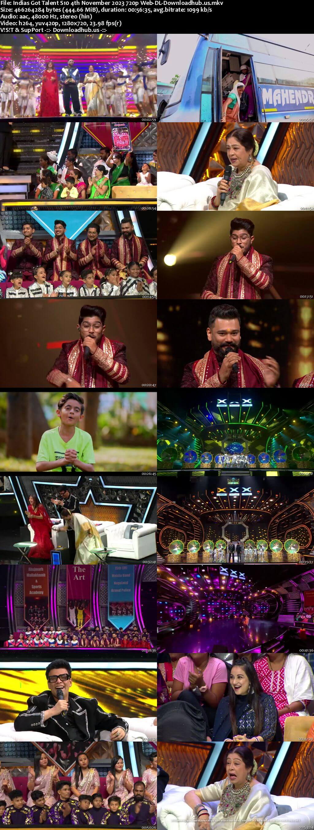 Indias Got Talent S10 04 November 2023 Episode 29 Web-DL 720p 480p