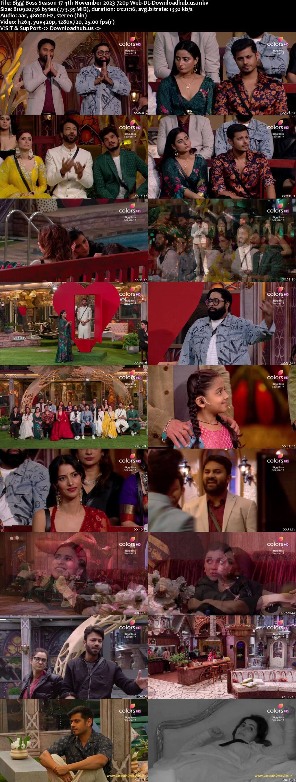 Bigg Boss Season 17 04 November 2023 Episode 21 Web-DL 1080p 720p 480p