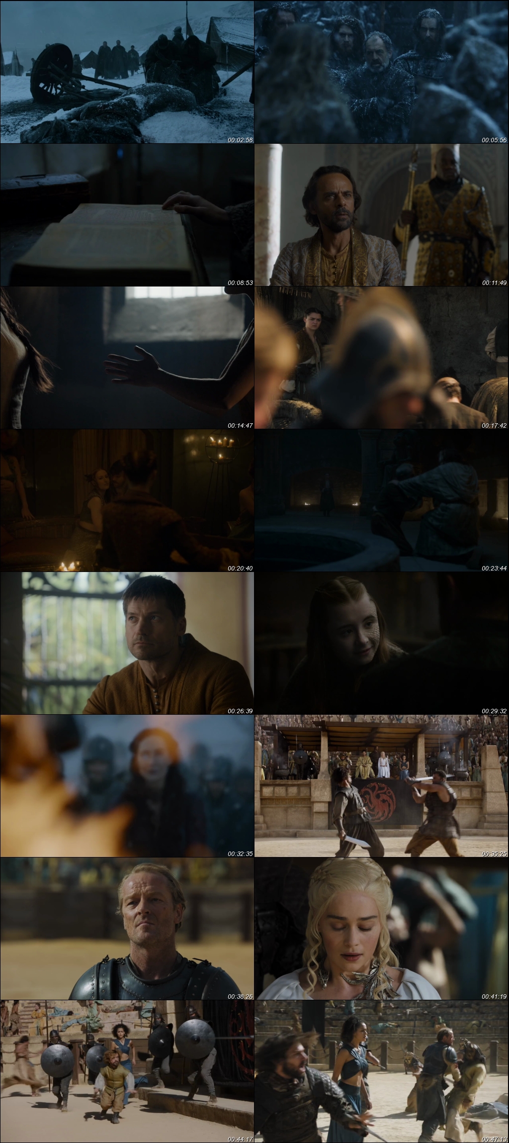 Game of Thrones 2015 S05 Complete Hindi Dual Audio 1080p 720p 480p Web-DL x264