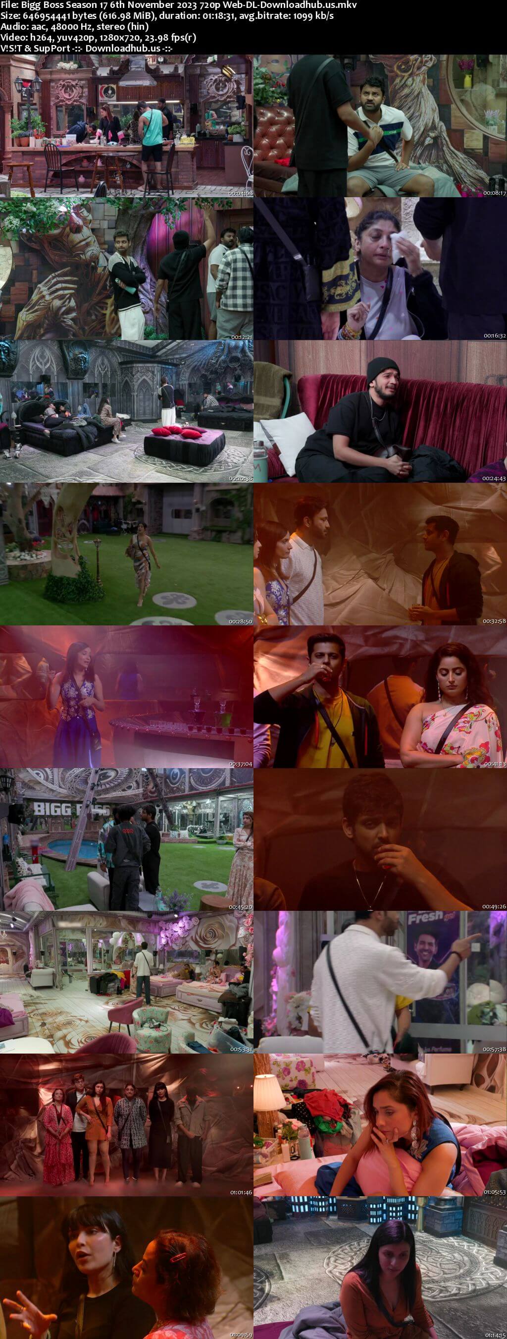 Bigg Boss Season 17 06 November 2023 Episode 23 Web-DL 1080p 720p 480p