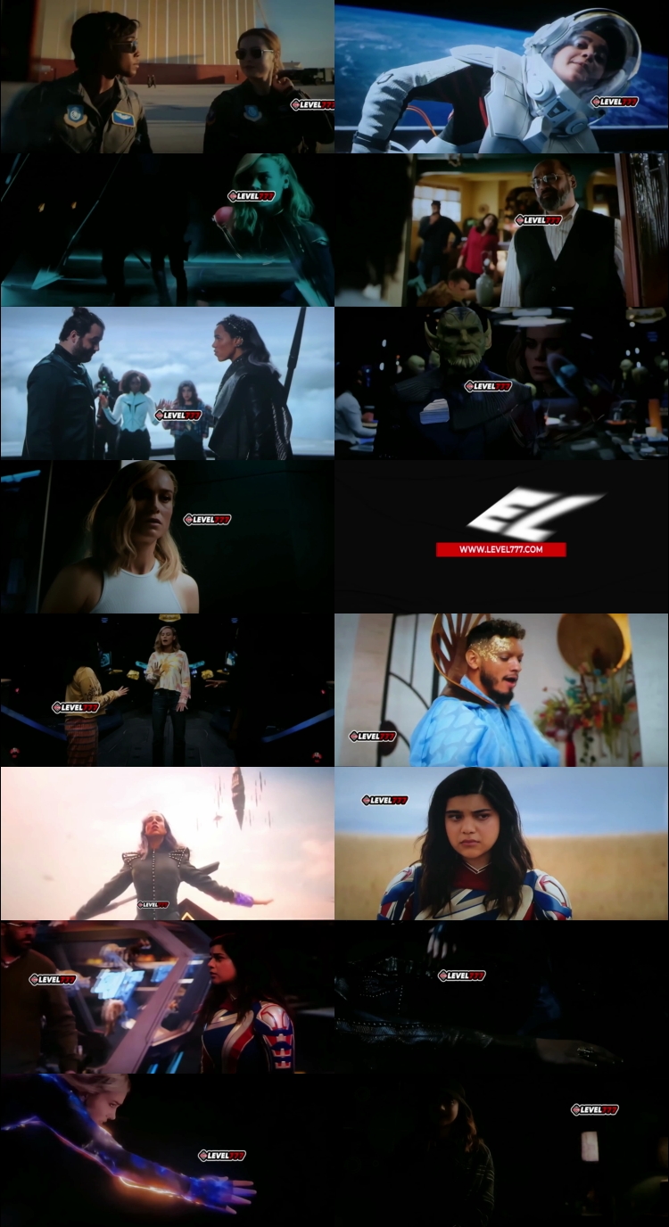 The Marvels 2023 Hindi Movie 1080p 720p 480p HQ S-Print x264