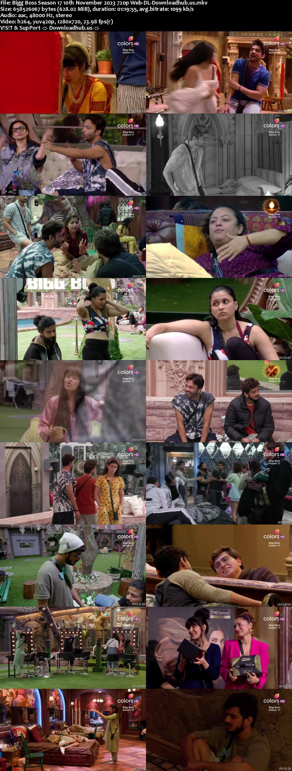 Bigg Boss Season 17 10 November 2023 Episode 27 Web-DL 1080p 720p 480p