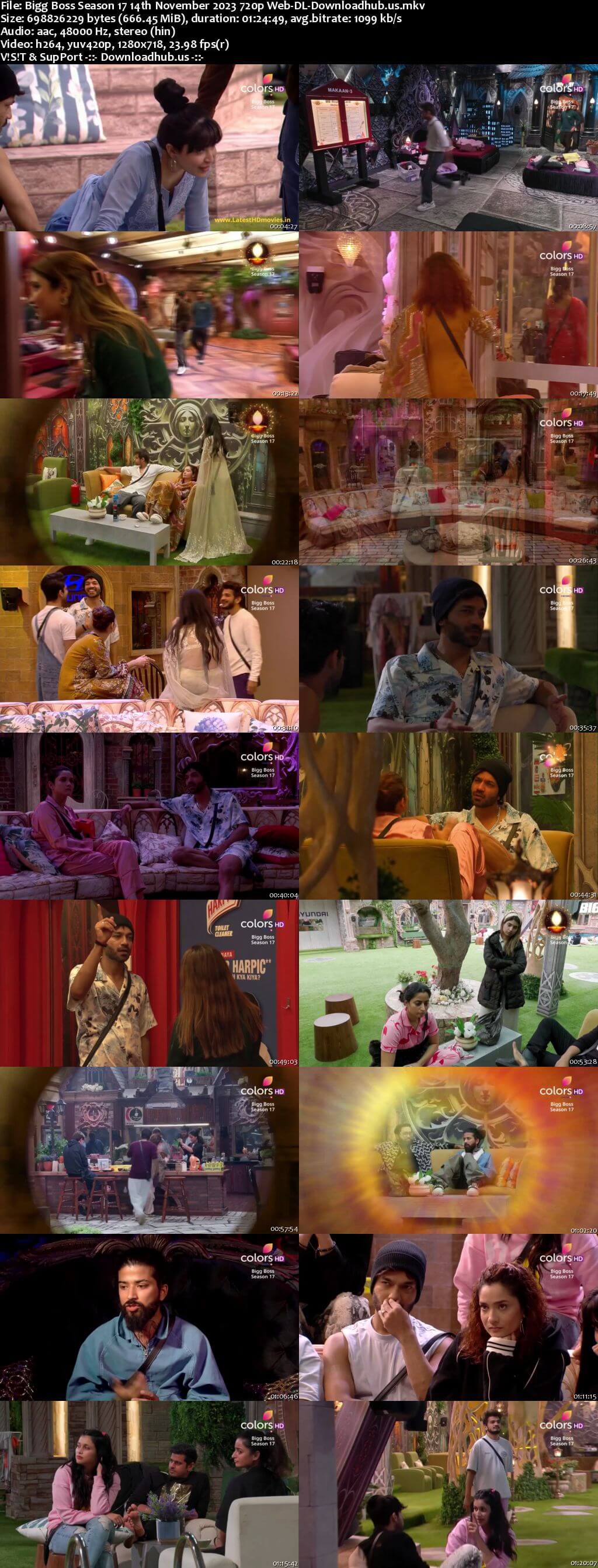 Bigg Boss Season 17 14 November 2023 Episode 31 Web-DL 1080p 720p 480p