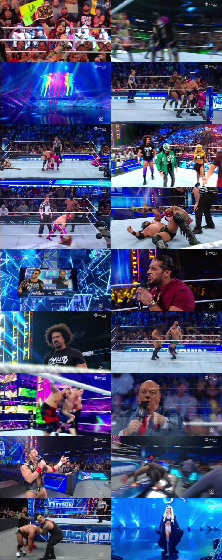 WWE Friday Night Smackdown 17th November 2023 720p 350MB WEBRip 480p
