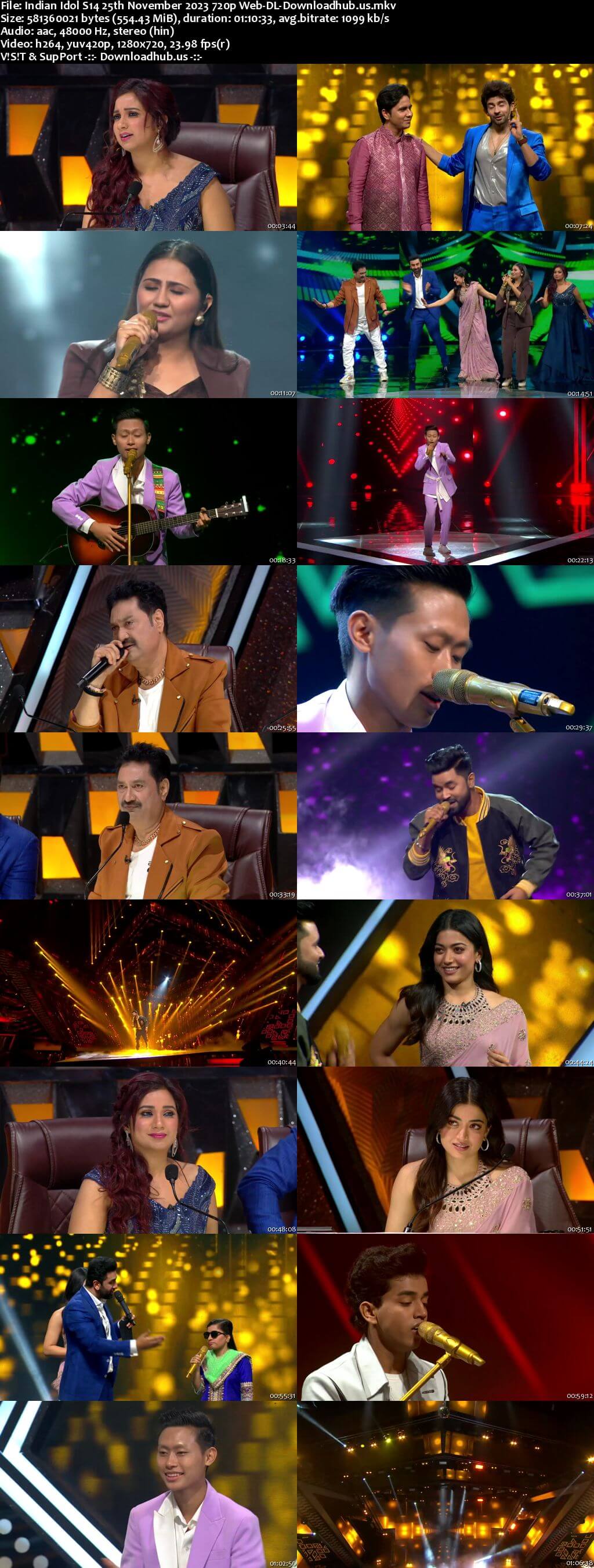 Indian Idol S14 25 November 2023 Episode 15 Web-DL 720p 480p