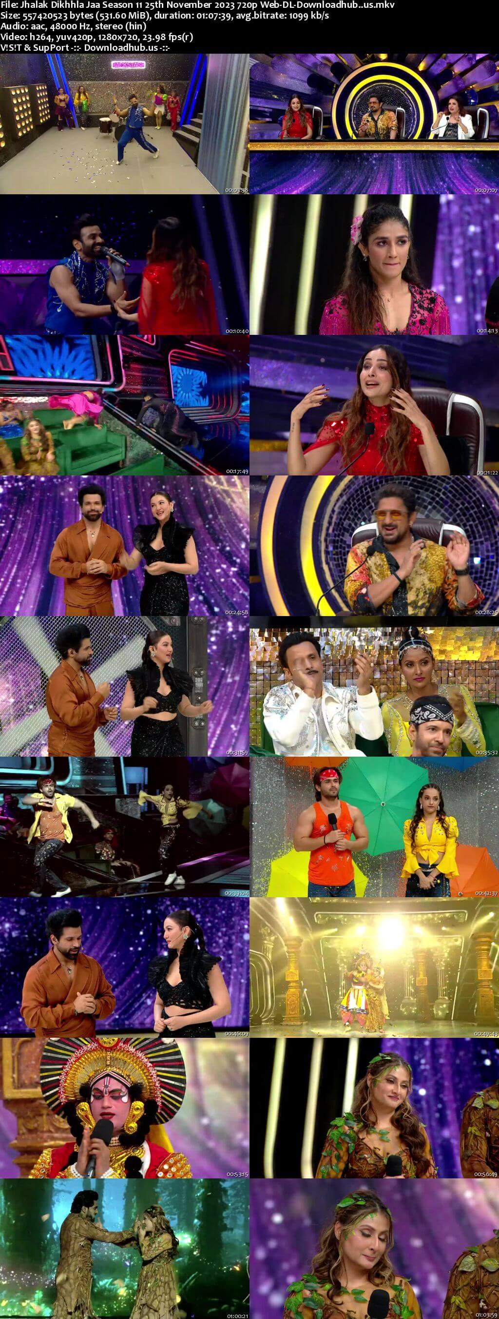 Jhalak Dikhhla Jaa Season 11 25 November 2023 Episode 05 Web-DL 720p 480p