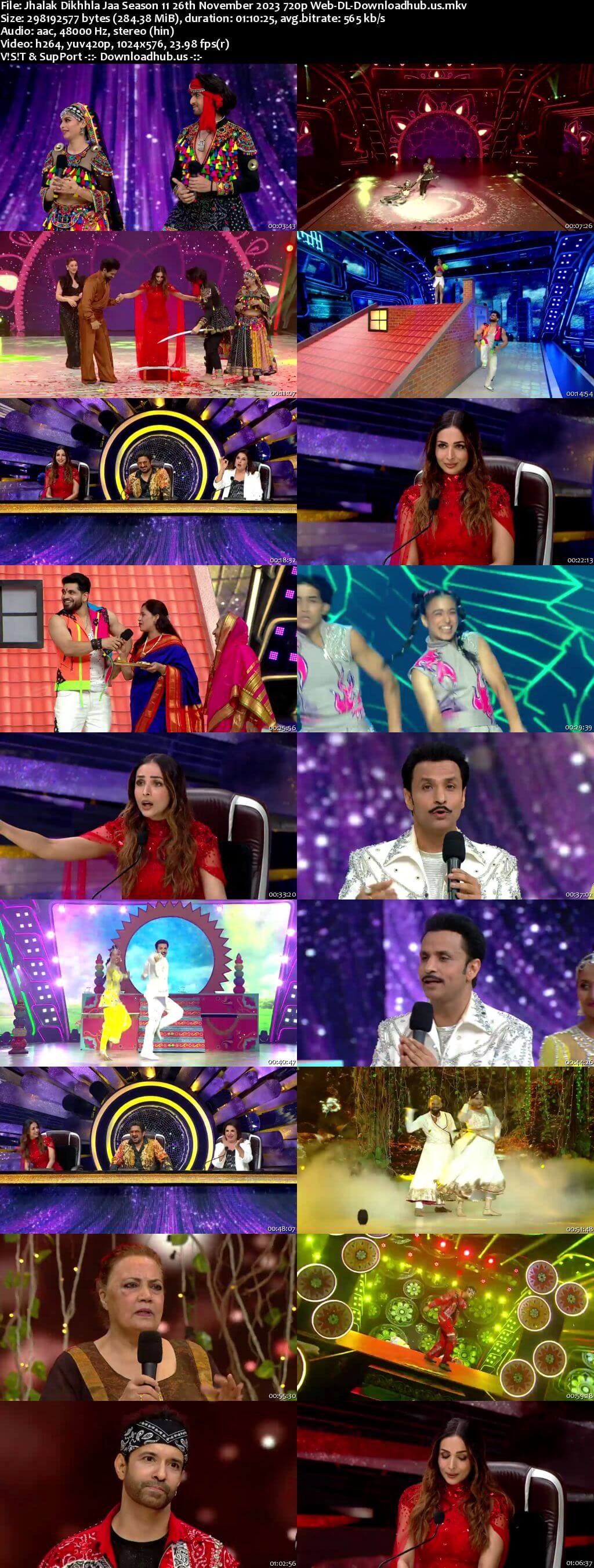 Jhalak Dikhhla Jaa Season 11 26 November 2023 Episode 06 Web-DL 720p 480p