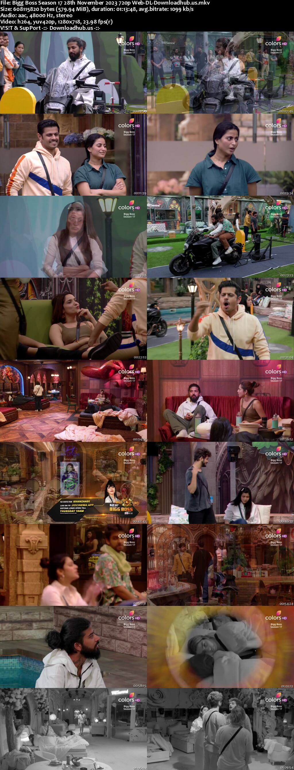 Bigg Boss Season 17 28 November 2023 Episode 45 Web-DL 1080p 720p 480p